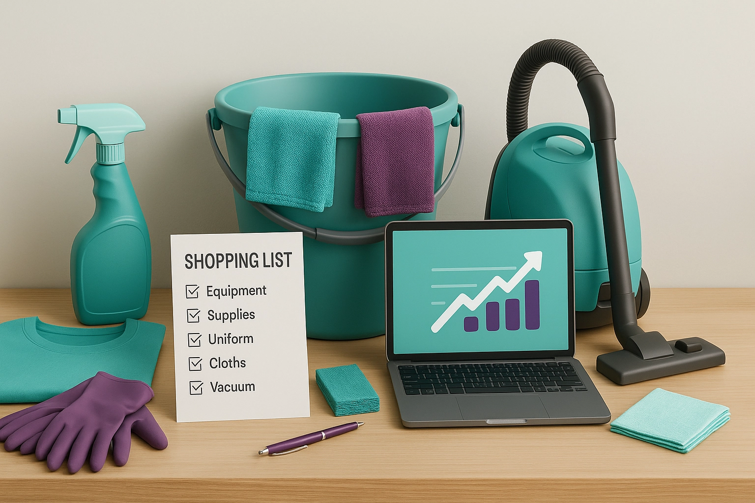 Cleaning Business Starter Shopping List