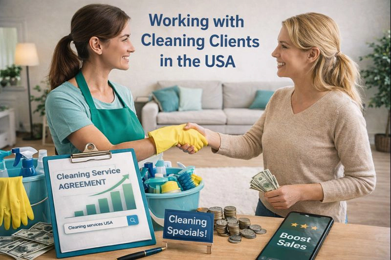 Working with Cleaning Clients in the USA